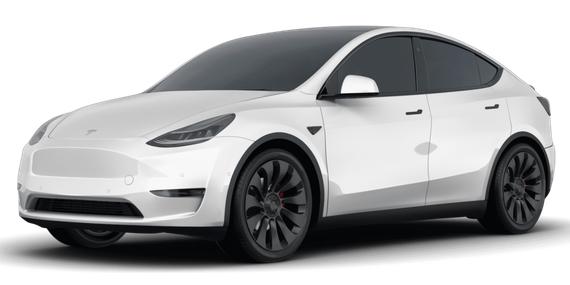 TESLA MODEL Y 2021 5YJYGDEF7MF239863 image